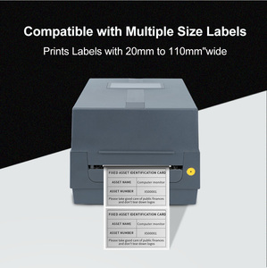 Trực tiếp máy tính để bàn chuyển nhiệt máy in mã vạch 4 inch vận chuyển rửa máy in nhãn - Product Image 5