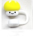 Nhà máy Made Silicone rơm bao gồm <span class=keywords><strong>cap</strong></span> dễ thương nấm rơm Topper Phụ kiện cho cup Tumbler - Product Image 4