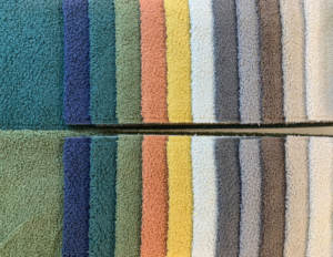 <span class=keywords><strong>Chaqueta</strong></span> de tela polar de terciopelo polar de imitación reciclada de fábrica, tejido estampado sólido de doble capa unido para mascotas, zapatos, tela de sofá - Product Image 3