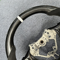 Volant sport en fibre de carbone RPPF à 3 branches, personnalisé pour GR86, style sport en cuir, amélioration pour 86/BRZ/FRS 2017+