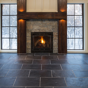 Dalles de pierre d'ardoise noire naturelle pour l'extérieur, dalles de pierre pour revêtement mural extérieur, dalles de pierre 60X30 120X60 60X60 - Product Image 5