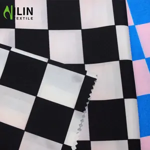 Waterproof pongee PU coated 100D polyester fabric for sublimation printing