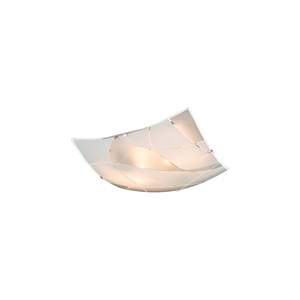 Lampada da soffitto E27 2x60W, design a globo, luce ambientale, ideale per salotti e sale da pranzo. - Product Image 1