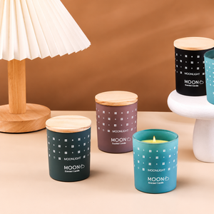 Bougie parfumée à la soja faite à la main, 100g, sans fumée, à l'huile essentielle, éliminateur d'odeurs pour l'intérieur - Product Image 5