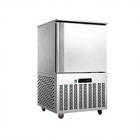 Congélateur rapide à température unique pour restaurant, en acier inoxydable, refroidissement par air et ventilateur pour la restauration