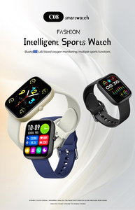 <span class=keywords><strong>Reloj</strong></span> <span class=keywords><strong>Inteligente</strong></span> C08 a Buen <span class=keywords><strong>Precio</strong></span>, Monitor de Ritmo Cardíaco, Pulseras de Monitoreo de Salud, Relojes Deportivos Inteligentes, Llamadas BT, Smartwatch 2024 para Hombres y Mujeres - Product Image 4