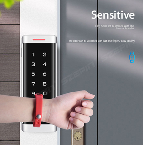 125KHZ EM4100 Tk4100 निविड़ अंधकार सिलिकॉन पुन: प्रयोज्य आरएफआईडी Wristband कंगन टैग निकटता चिप अभिगम नियंत्रण टैग - Product Image 5