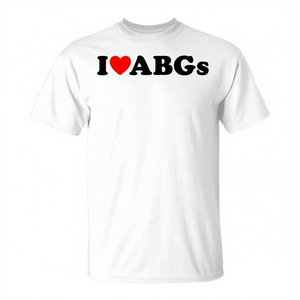 T-shirt « I Love ABGs Asian Baby Girls Lover » pour la collection des amateurs d'ABG - Product Image 2