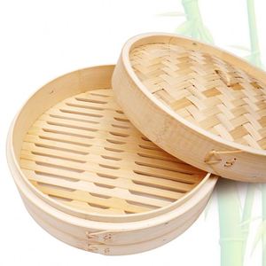 Vaporera Momo para Uso Comercial, para Cocinar Pescado al Vapor en Bambú, Primera Cocción - Product Image 3