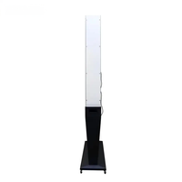 Affichage publicitaire de magasin intérieur 100cm Ventilateur holographique 3D Led Hologramme Ventilateur transparent Vitrine d'affichage