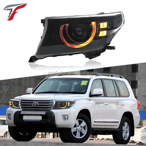 Actualización a prueba de agua y niebla de montaje en un faro delantero LED de actualización de guardia para Toyota Land Cruiser <span class=keywords><strong>200</strong></span> 2008-2012 - Product Image 1