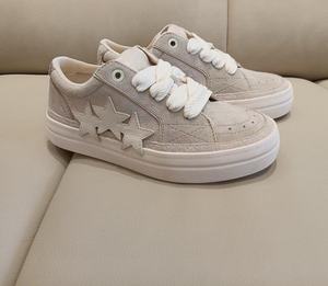 Chaussures de sport pour hommes de marque haut de gamme, chaussures plates en cuir véritable respirantes, chaussures décontractées tendance et à la mode - Product Image 3