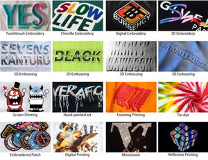 Camisetas de Lujo para Hombre, Estilo Hip Hop Urbano, Estilo Chino, Holgadas, de Gran Tamaño, 100% Algodón, 240 g/m², Estampadas, Transpirables - Product Image 6