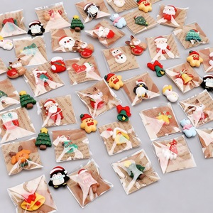 Imanes de Resina para Refrigerador con Diseño Navideño, Santa Claus, Muñeco de Nieve, Pingüino, Decoraciones de Regalo, Envoltura Individual, Regalos para Niños - Product Image 2