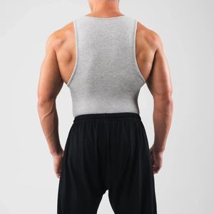 Wholesale Custom Summer Sleeveless Quick Dry <b>Undershirt</b> Tank Top for Men 100% Cotton Casual Style for Gym Use - Product Image 6