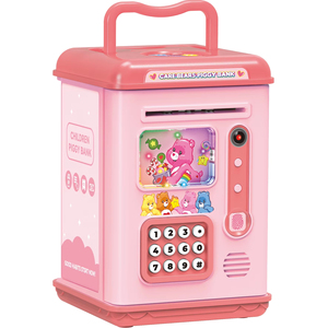 กระปุกออมสินอัจฉริยะสำหรับเด็ก พร้อมระบบจำลองการสแกนลายนิ้วมือและใบหน้า ปลดล็อคได้ มีไฟและเสียงเพลง - Product Image 1