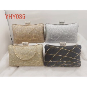 Borsa da Sera con Strass per Donna, Pochette Elegante per Feste, Matrimoni e Cerimonie, Accessori all'Ingrosso per Abiti da Sera - Product Image 1