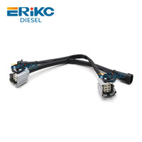 ERIKC Nuevo enchufe de línea alámbrica de conexión inteligente de 6 pines para adaptador de cable de inyector Denso CRIN 23670-11030