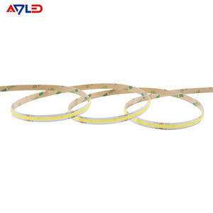Tira de Luces LED COB de Calidad Estable, 320 LED, 12V 24V, 8mm, Regulable, para Ambiente, Hotel, Decoración del Hogar - Product Image 1