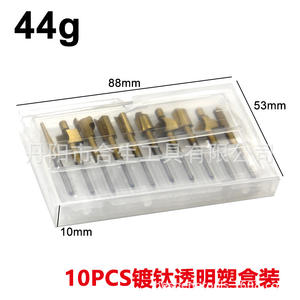 Fraise à métaux Mr Drill en acier rapide, revêtement titane, pour machine de gravure, outils de travail du bois - Product Image 4