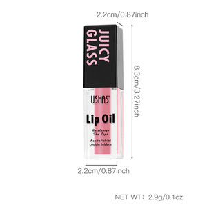 <span class=keywords><strong>USHAS</strong></span> Hidratación Durante Todo el Día, Efecto de Alto Brillo, Hidratante de Larga Duración, No se Pega a la Taza, Mascarilla Labial Nocturna, Aceite Labial Líquido - Product Image 6