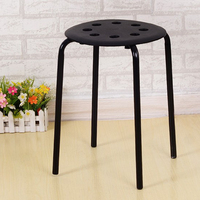 Tabouret de salle à manger simple et robuste, empilable et peu encombrant pour la maison - Vente en gros