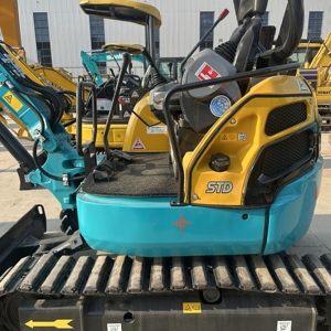 รถขุด Kubota U30 มือสอง ขนาด 3 ตัน แบบ Zero Tail Swing พร้อมรางยางและระบบไฮดรอลิกเสริม สำหรับงานวิศวกรรม ขาย - Product Image 5