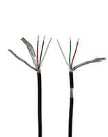 Câble blindé en fil de cuivre 300/500V 2/3/4/5/6/7/8/10 noyaux fil de Signal de contrôle en PVC en cuivre étamé