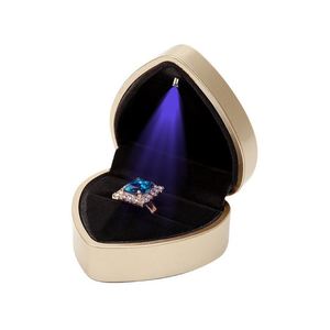 กล่องเครื่องประดับที่มีแขนกึ่งวงกลมที่กำหนดเองเลื่อนโบว์ของสารพันและกล่องนาฬิกาแฟชั่นใหม่แก้วซาตินของขวัญ - Product Image 2