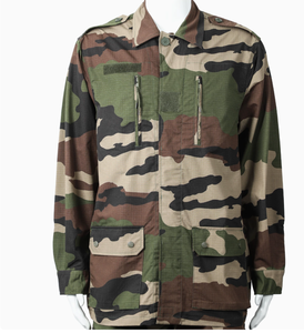 DFS01 Blue 4colors camouflage suit customized pants and <b>jackets</b> rips top high quality fabric make according to buyer spec - Product Image 2