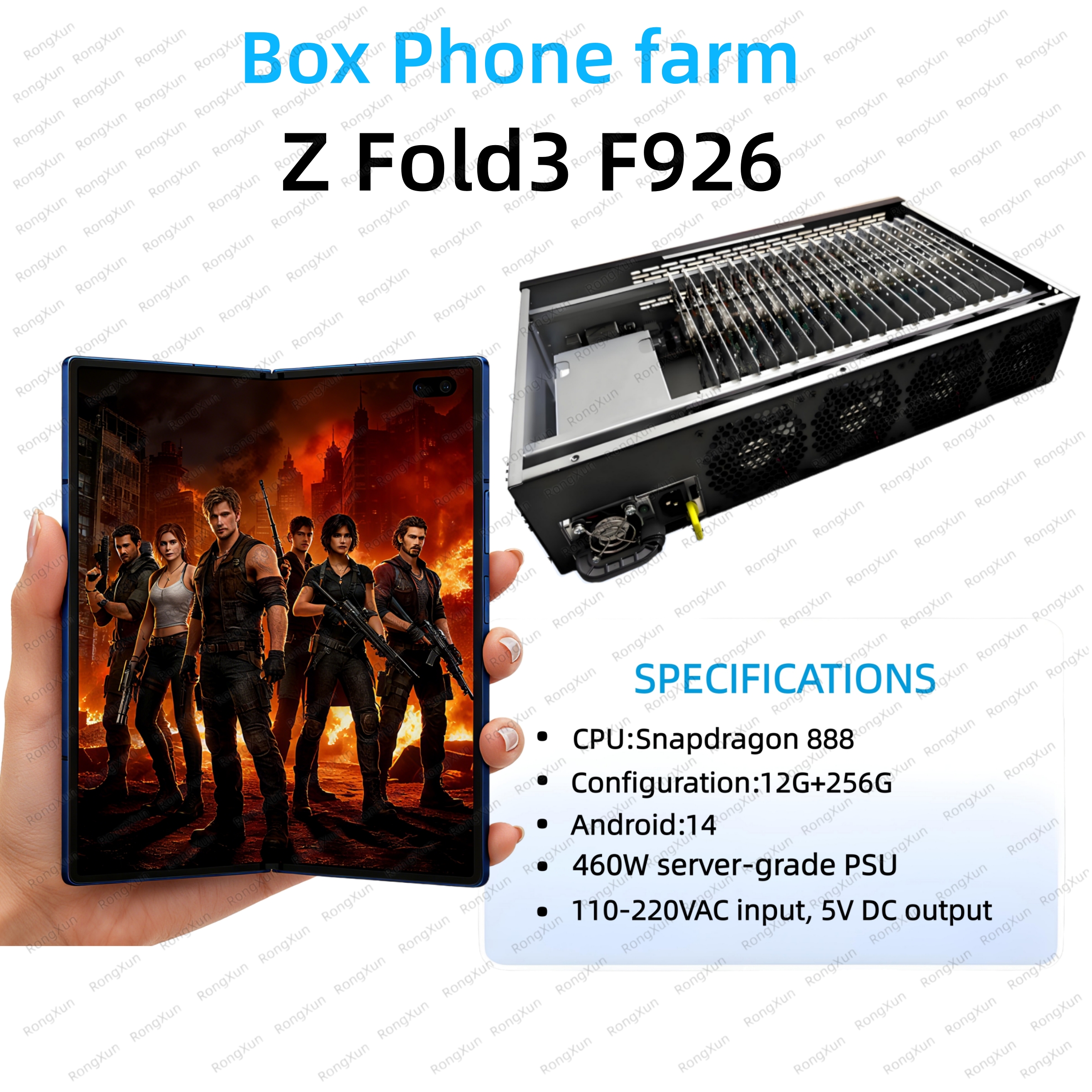 BOX PHONE FARM: 20 PCS Mobile Phone Motherboards Integrated Into