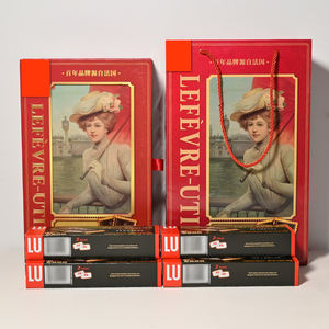 Boîte d'emballage de luxe en carton rigide à double ouverture avec impression personnalisée pour sacs, idéale pour les aliments, les biscuits et les chocolats, pour votre marque - Product Image 2