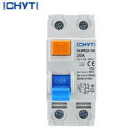 CHYT Excellente Qualité Mini 2p Rccb 6a Elcb Disjoncteurs