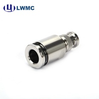 Cable LWMC de Alta Eficiencia y Gran Venta con Conector RF de 50 Ohmios, Tipo BNC Macho, M&P-ULTRAFLEX10/M&P-HYPERFLEX10/M&P-AIRBORNE10