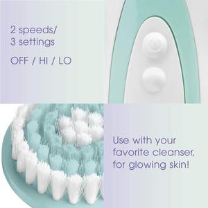 Cepillo de Limpieza Facial Eléctrico 3 en 1, Impermeable, Giratorio, Automático, con Generador de Burbujas, Exfoliante - Product Image 3