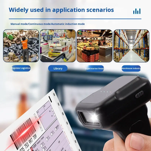 ماسح ضوئي حلقي لاسلكي صناعي ثنائي الأبعاد IMARCONE MC-6003RB، قارئ رمز صغير قابل للارتداء وخفيف الوزن، ماسح ضوئي للتخزين وورش العمل - Product Image 5