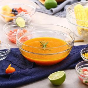 Bols à mélanger empilables <span class=keywords><strong>Luminarc</strong></span> en verre trempé transparent pour salades de fruits, pour la cuisine - Product Image 2