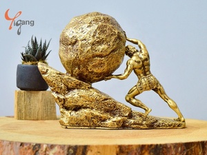 ประติมากรรม <span class=keywords><strong>sisyphus</strong></span> ทองเหลืองทองแดงออกแบบตามสั่งธีมกีฬา megalithic เหนือกาลเวลาสำหรับการแสดงกลางแจ้งและในร่ม - Product Image 6