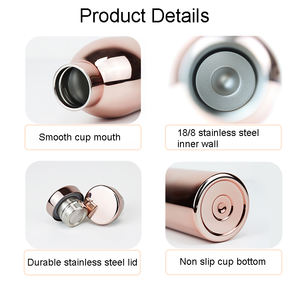 Bouteille d'eau isotherme Topnovo en acier inoxydable pour enfants, avec sangle, idéale pour l'école et la gym – Nouveauté très prisée - Product Image 2