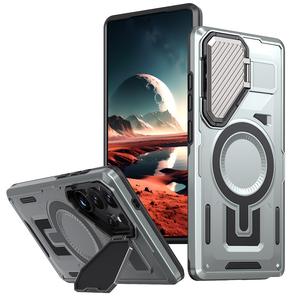 Soporte Aplicable con Cubierta de Lente para Teléfono <span class=keywords><strong>Samsung</strong></span> S25ultra, Funda Magnética para S24fe, Nueva Funda para S23ultra - Product Image 2