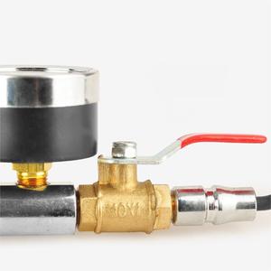 Outils de réparation de pneus : Embout de gonflage à double tête pour compresseur, avec poignée en caoutchouc, pour le gonflage direct des pneus - Product Image 5