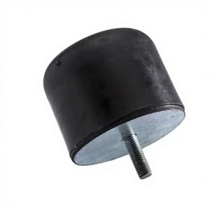 CMK MakeRubber Buffer, Amortiguador de Goma de 2 Pines, 30mm, Capacidad de Carga 50 MT, Negro, Tope para Grúa Puente, Nuevo, Duradero, Modelo de Alta Gama - Product Image 1