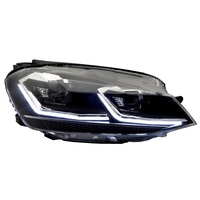 Phare à LED avec lentille de projecteur de style R pour conduite à droite, pour Golf Mk7