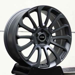 Jantes forgées pour SUV HTOR 19x8.5 20x9 21x10 22x10 5x114.3 5x127  finition gunmetal mate pour RX350 <span class=keywords><strong>Grand</strong></span> <span class=keywords><strong>Cherokee</strong></span> GX460 - Product Image 5
