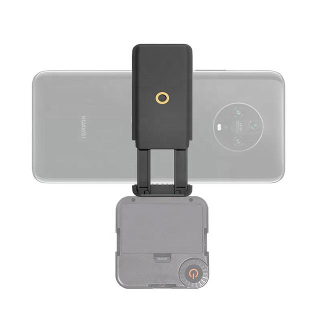 Original Supply  Tripod Clip Phone Holder Cell Phone Mount Clamp with Cold Shoe Mount for Mobile Phone Camera