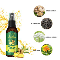 Minyak Perawatan Rambut Herbal Eelhoe King Of Ginger, Campuran Minyak Germinal Jahe 7 Hari, Solusi Minyak Perawatan Pertumbuhan Rambut Terbaik Untuk Wanita