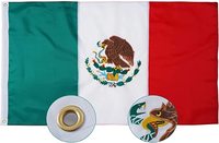 Drapeau mexicain 3*5 pieds en polyester 100% bon marché STOCK