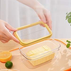 Wholesale Sealed Butter Cutting Box with Lid <b>Cheese</b> Preservation <b>Storage</b> <b>Container</b> for Food & - Product Image 1