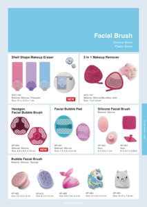 Esponja de cepillo facial de burbujas de silicona a precio competitivo para limpieza de la piel y limpiador de herramientas de maquillaje - Product Image 5