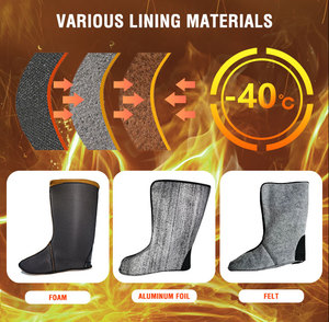 Bottes de pluie en EVA pour la pêche <span class=keywords><strong>sur</strong></span> <span class=keywords><strong>glace</strong></span>, résistantes au froid, antidérapantes, imperméables, anti-écrasement, résistantes au froid jusqu'à -40 degrés - Product Image 4